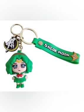 NEW Green Sailor Neptune Keychain
